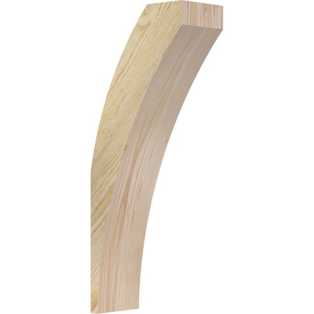 Ekena Millwork 4"W x 8"D x 20"H Thorton Rough Sawn Knee Brace, Douglas Fir BRC04X08X20THR00RDF